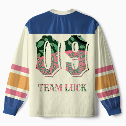 Tokyo-Tiger The Cat Stack Wave Paneled Long Sleeve Jersey