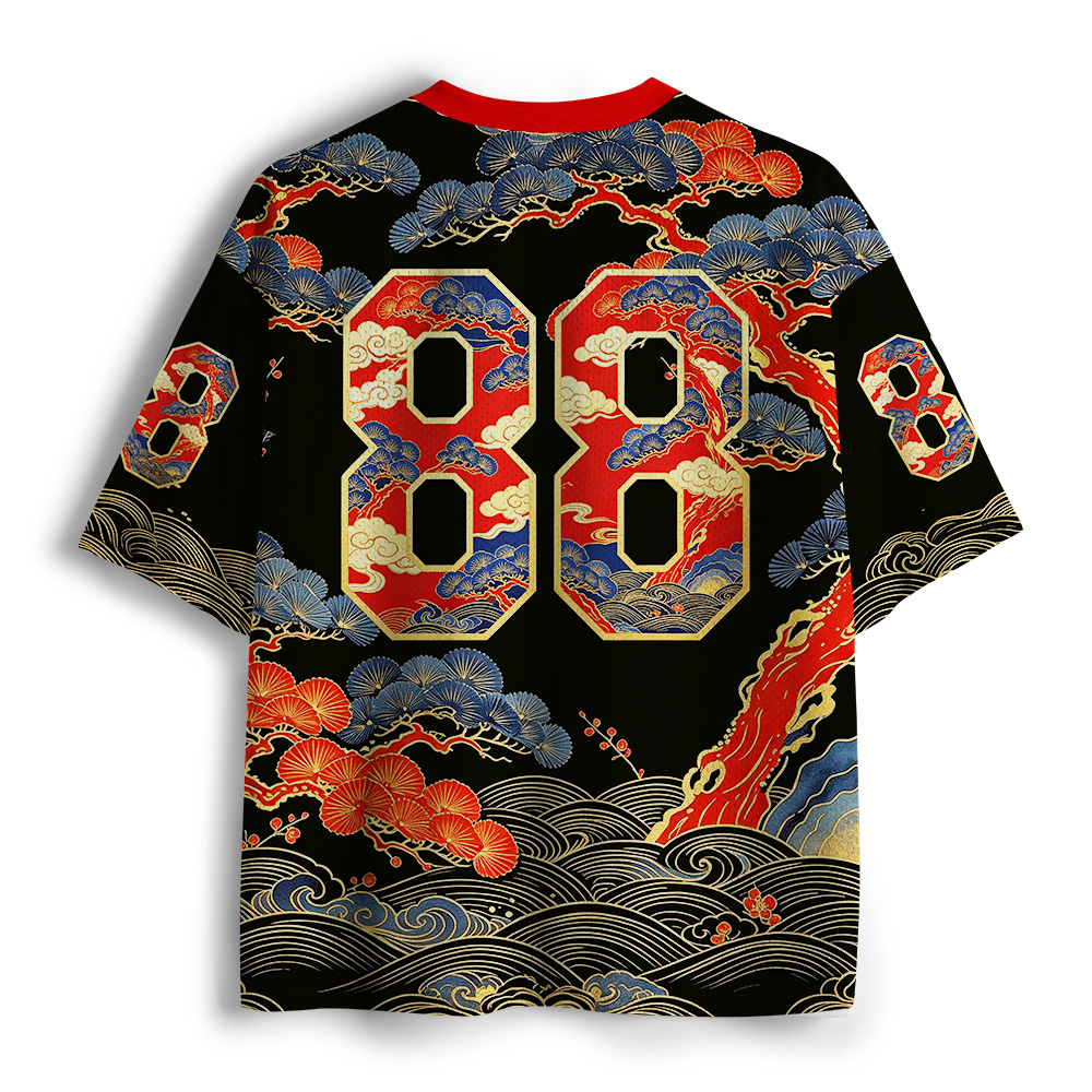Tokyo-Tiger The Dream Of The Cranes Mesh Jersey
