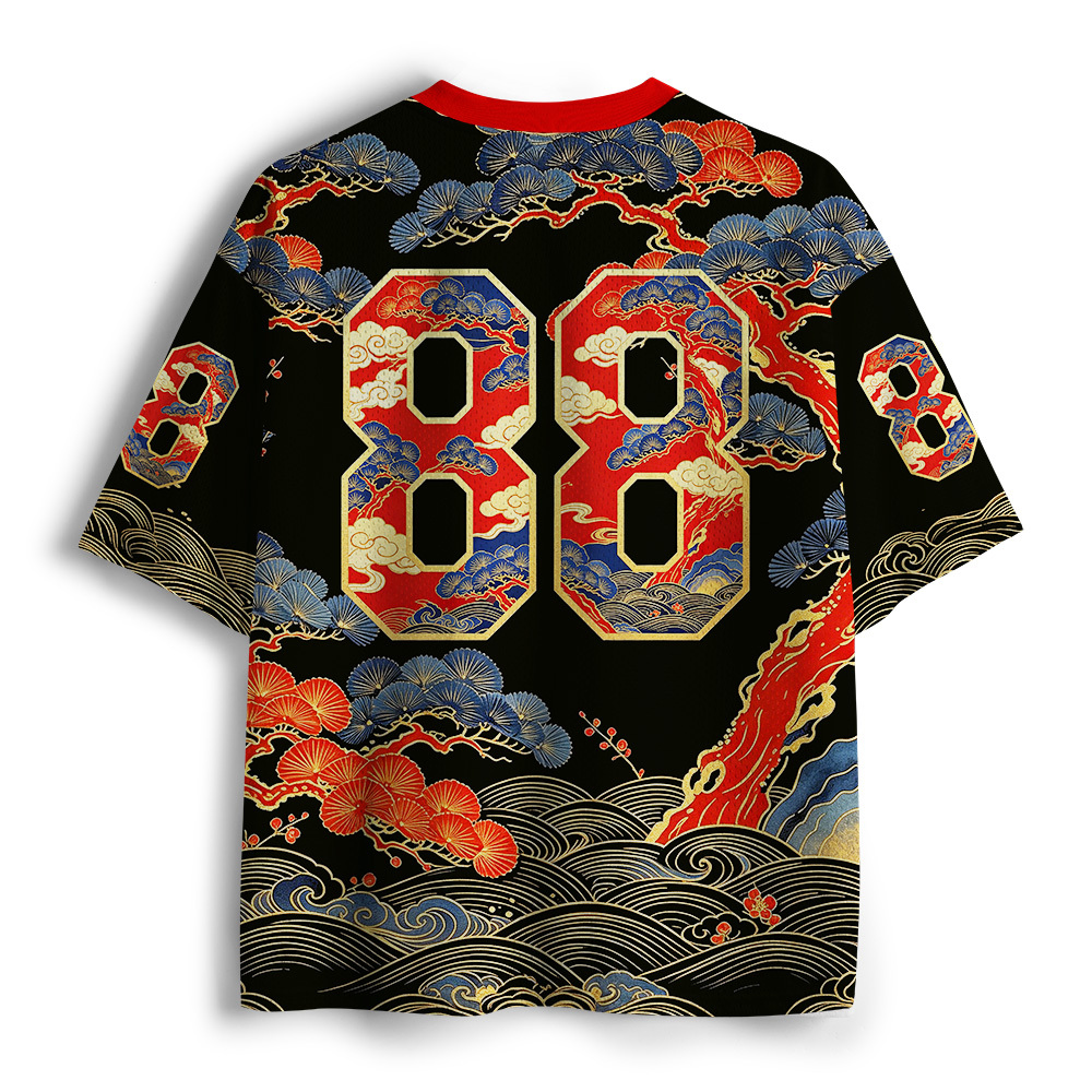 Tokyo-Tiger The Dream Of The Cranes Mesh Jersey