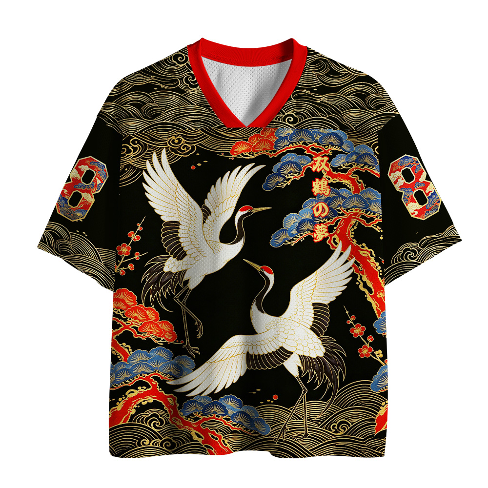 Tokyo-Tiger The Dream Of The Cranes Mesh Jersey