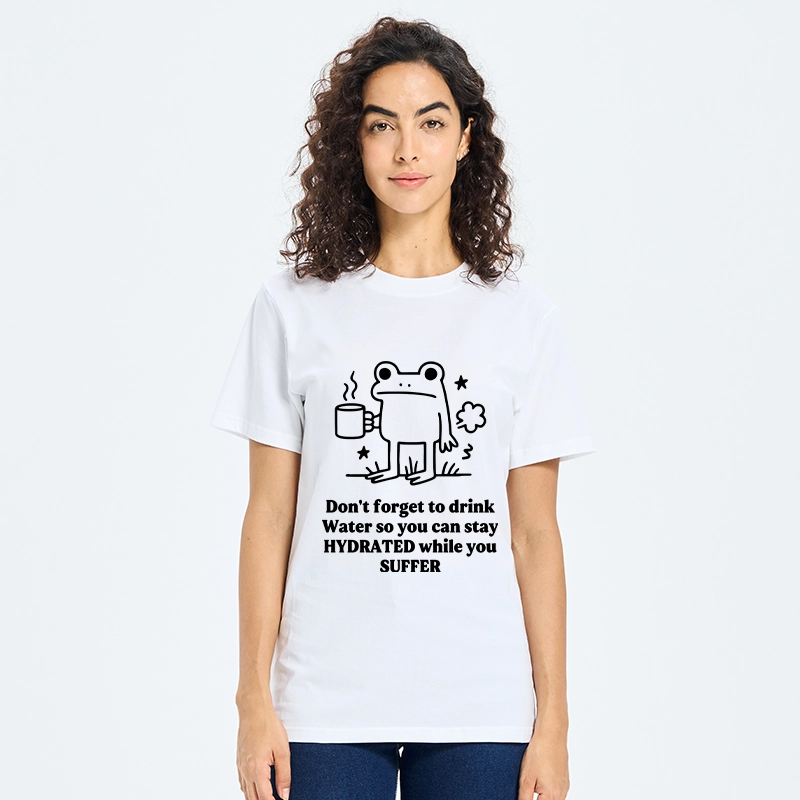 Tokyo-Tiger Frog Says Drink Water Classic T-Shirt