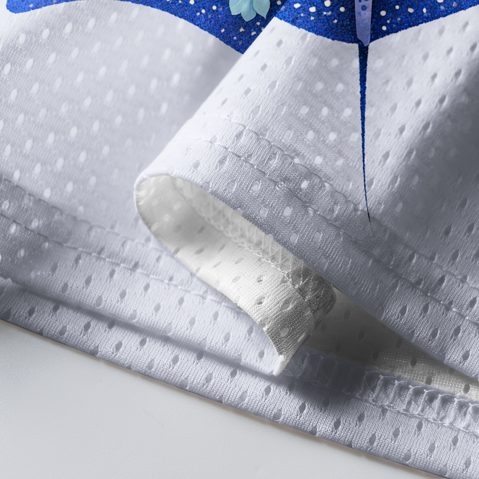 Tokyo-Tiger Seashell & Manta Mesh Jersey