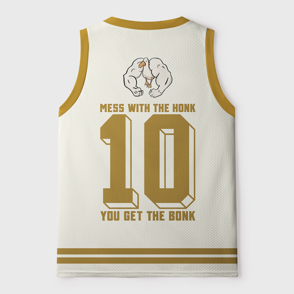 Tokyo-Tiger You Get The Bonk Mesh Tank Top