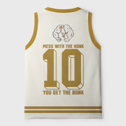 Tokyo-Tiger You Get The Bonk Mesh Tank Top