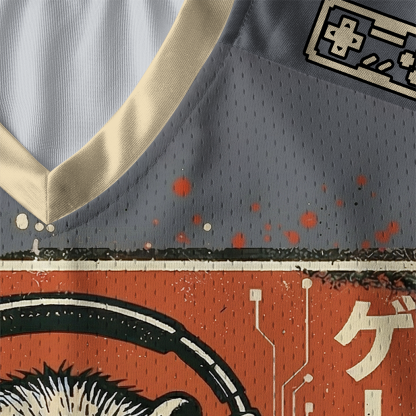 Tokyo-Tiger "BRUH" Capy Gamer Paneled Long Sleeve Jersey
