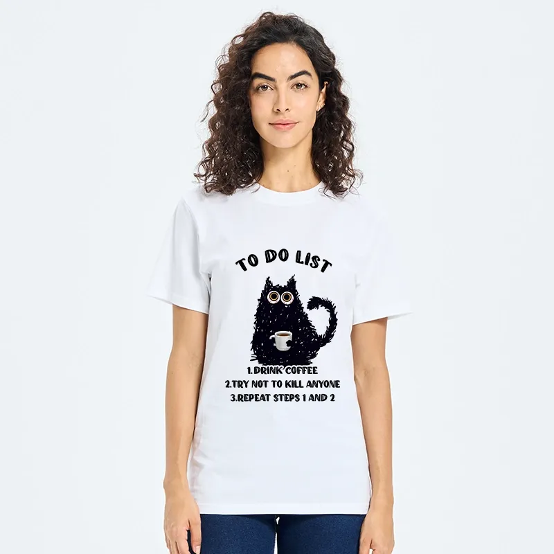 Tokyo-Tiger Funny Meme Daily Coffee Routine Classic T-Shirt