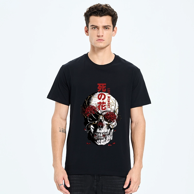 Tokyo-Tiger Dark Goth Spider Lily Skull Art Classic T-Shirt