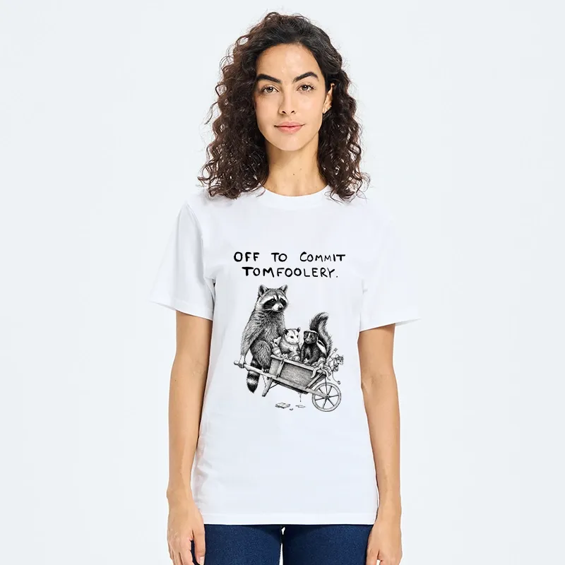 Tokyo-Tiger Raccoon Crew On A Mission Classic T-Shirt