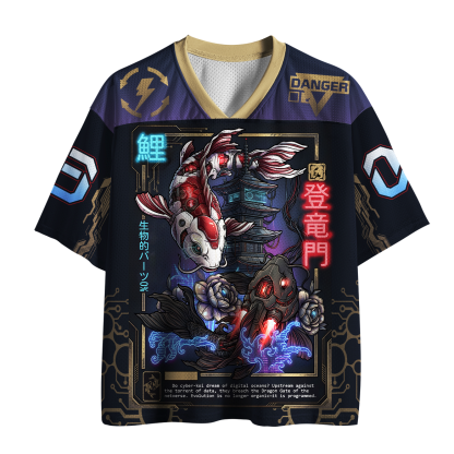 Tokyo-Tiger Cyber Koi Dragon Gate Mesh Jersey