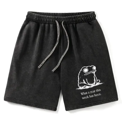 Tokyo-Tiger This Week Feels Like A Whole Year Washed Shorts