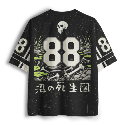 Tokyo-Tiger Mire Frog Skeleton Mesh Jersey