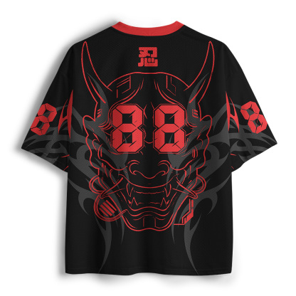 Tokyo-Tiger Oni City Mesh Jersey