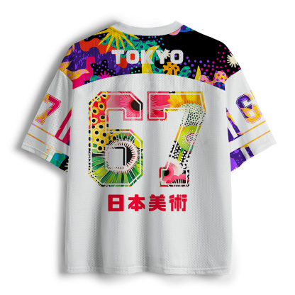 Tokyo-Tiger Tokyo - Japanese Art Mesh Jersey