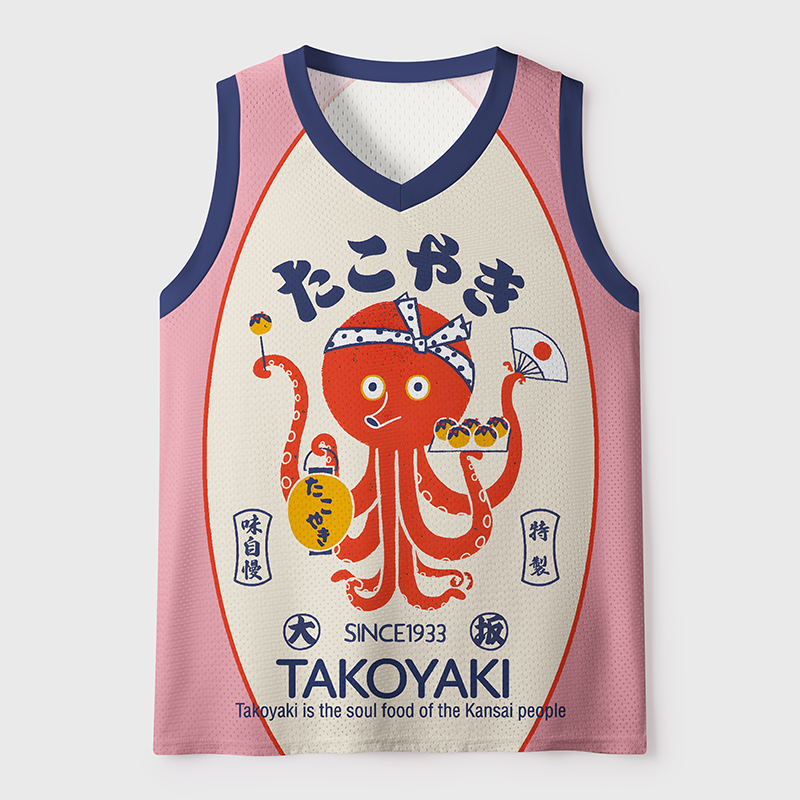 Tokyo-Tiger Delicious Takoyaki Mesh Tank Top