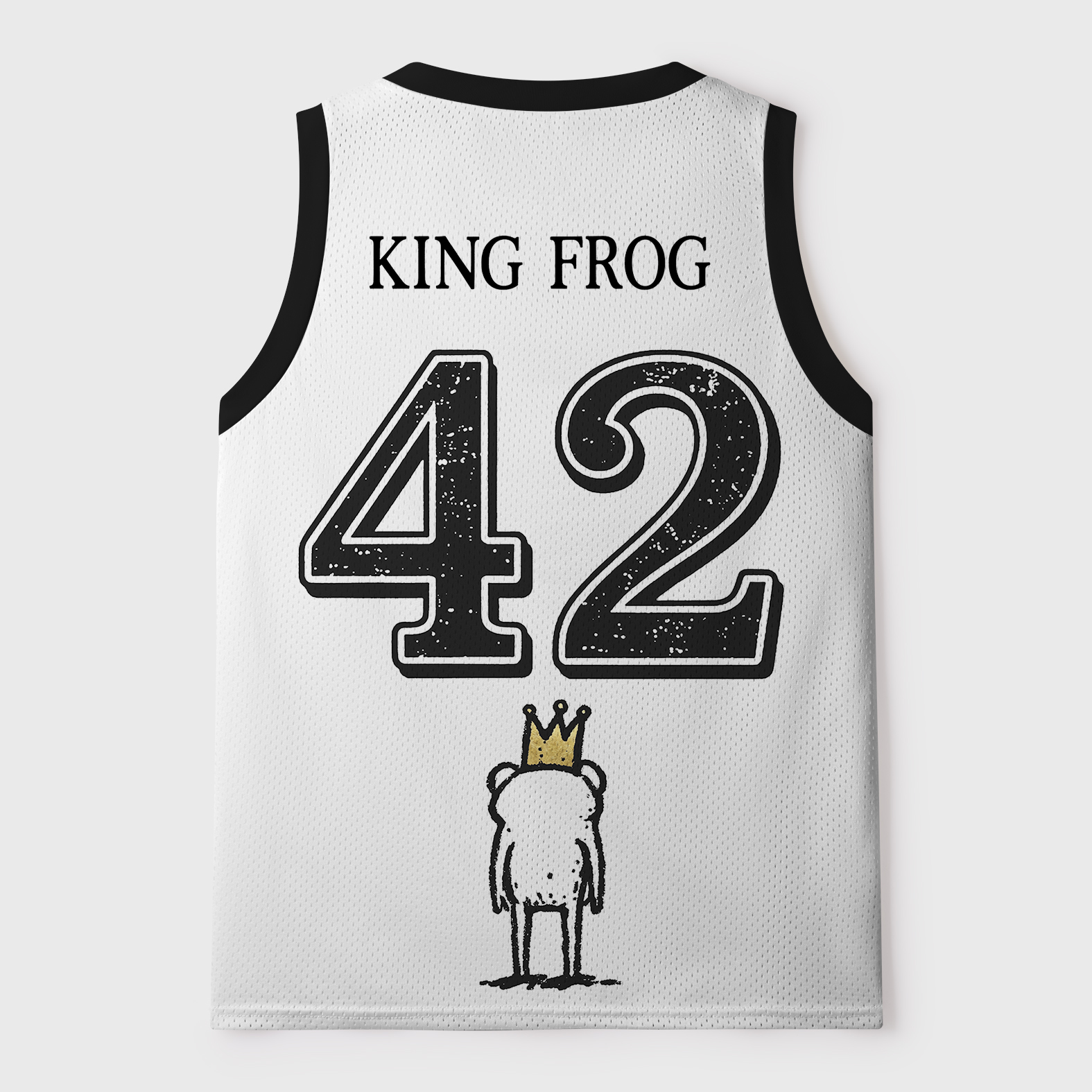 Tokyo-Tiger Crown Frog Stays True To Self Mesh Tank Top