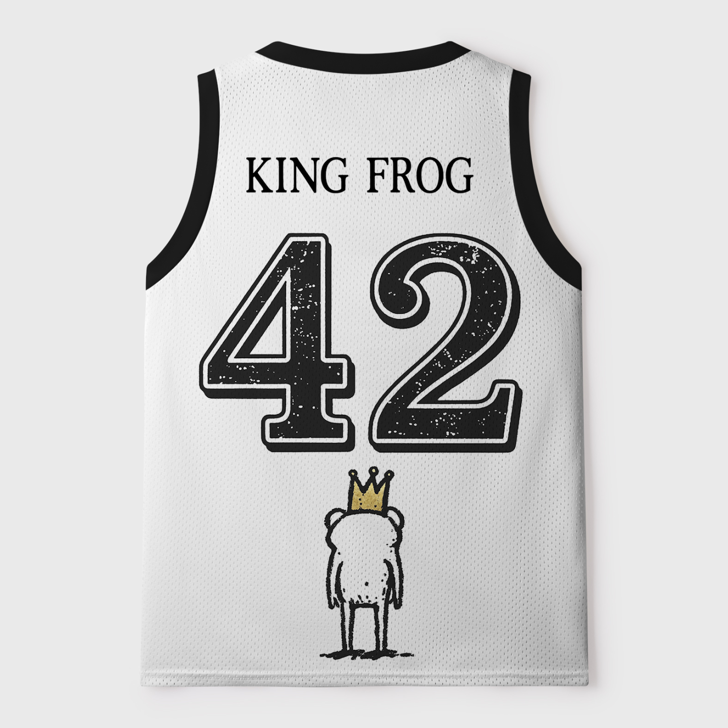 Tokyo-Tiger Crown Frog Stays True To Self Mesh Tank Top