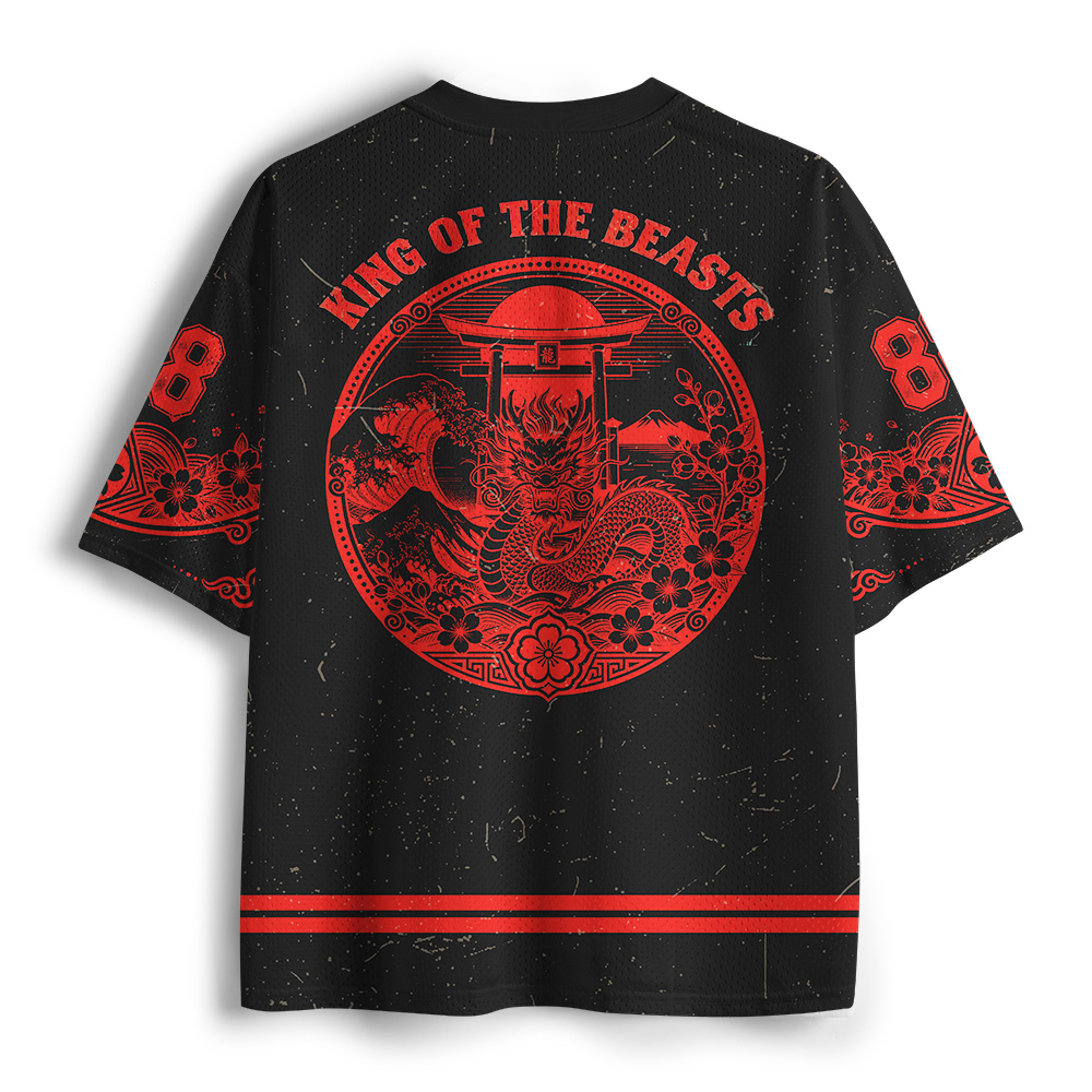 Tokyo-Tiger The King Of All Beasts Mesh Jersey