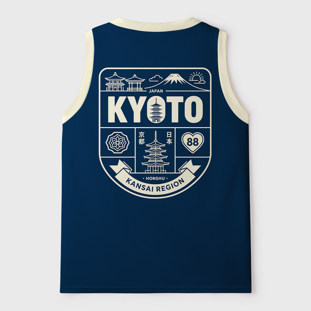 Tokyo-Tiger Kyoto Kimono Mesh Tank Top