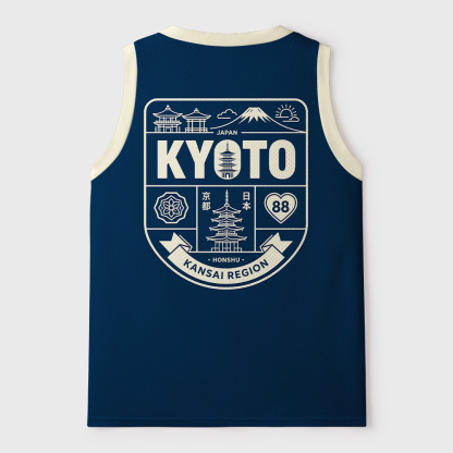 Tokyo-Tiger Kyoto Kimono Mesh Tank Top