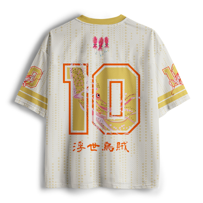Tokyo-Tiger The Patterned Cuttlefish Mesh Jersey