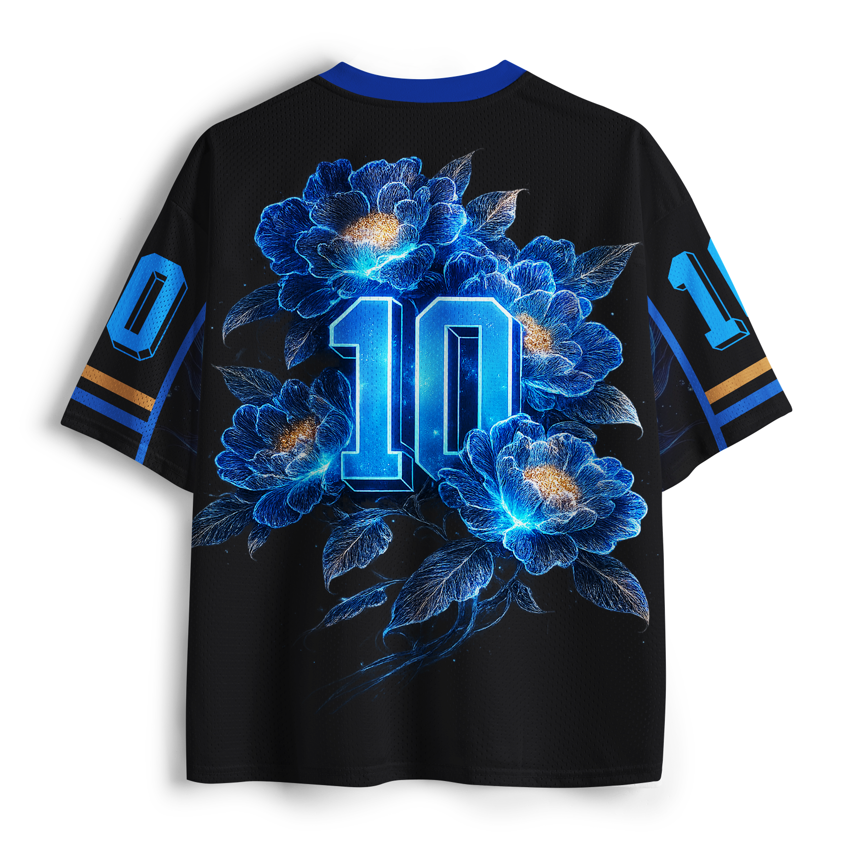 Tokyo-Tiger Endless Cycle Lotus Koi Mesh Jersey