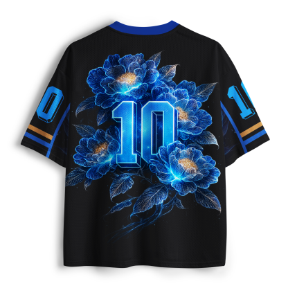 Tokyo-Tiger Endless Cycle Lotus Koi Mesh Jersey