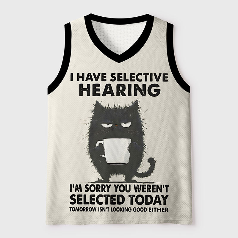 Tokyo-Tiger Selective Hearing Mesh Tank Top