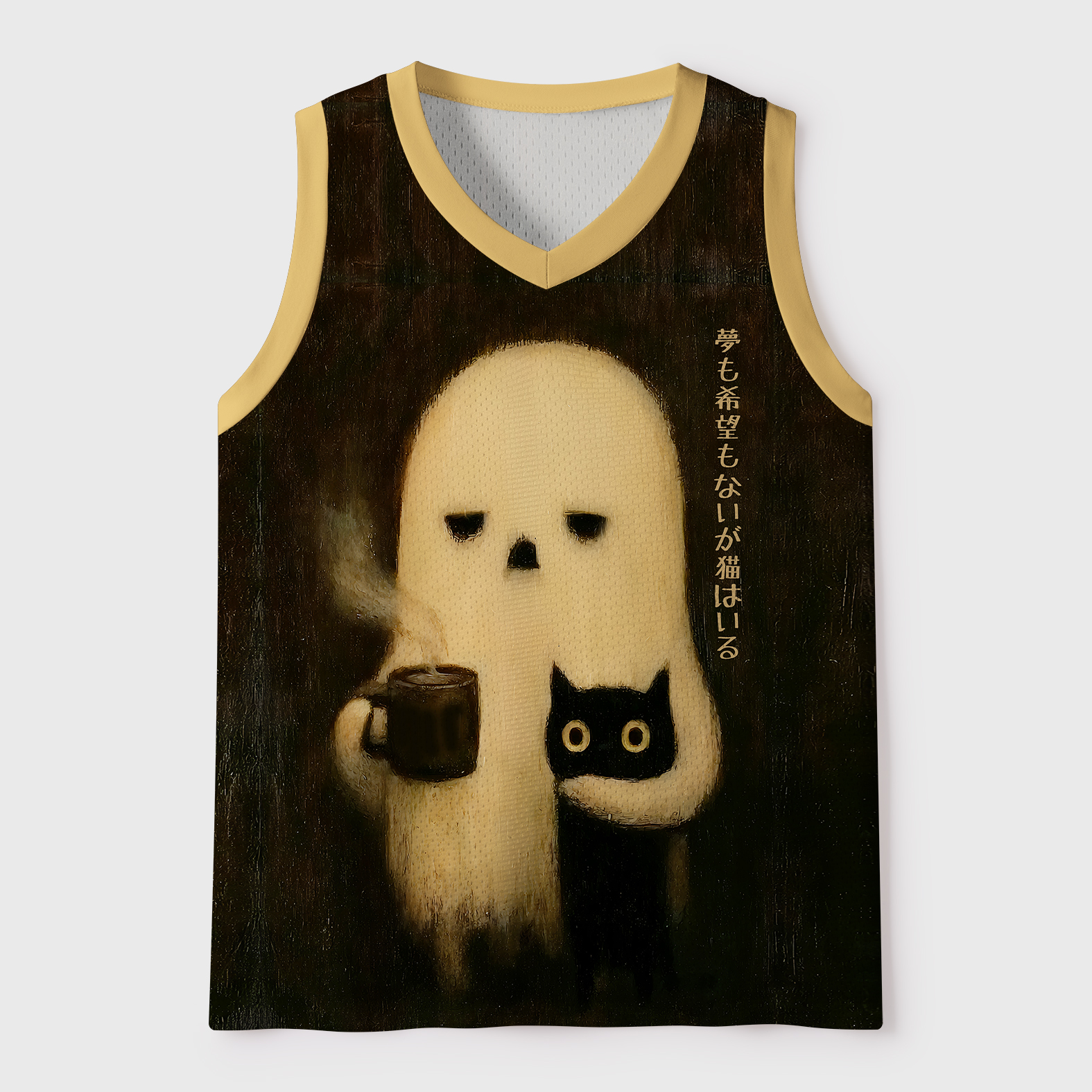 Tokyo-Tiger No Hope But A Cat Mesh Tank Top