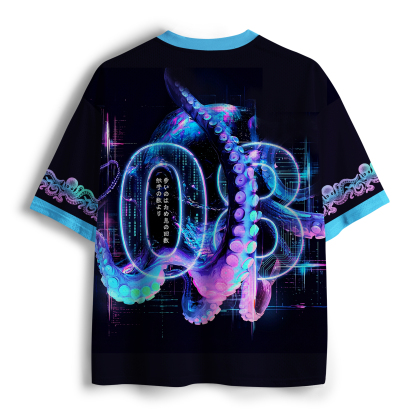 Tokyo-Tiger Neon Void Octopus Mesh Jersey