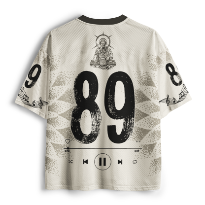 Tokyo-Tiger DJ Buddha Zen Music Mesh Jersey