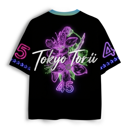Tokyo-Tiger Tokyo Torii Neon Sakura Mesh Jersey
