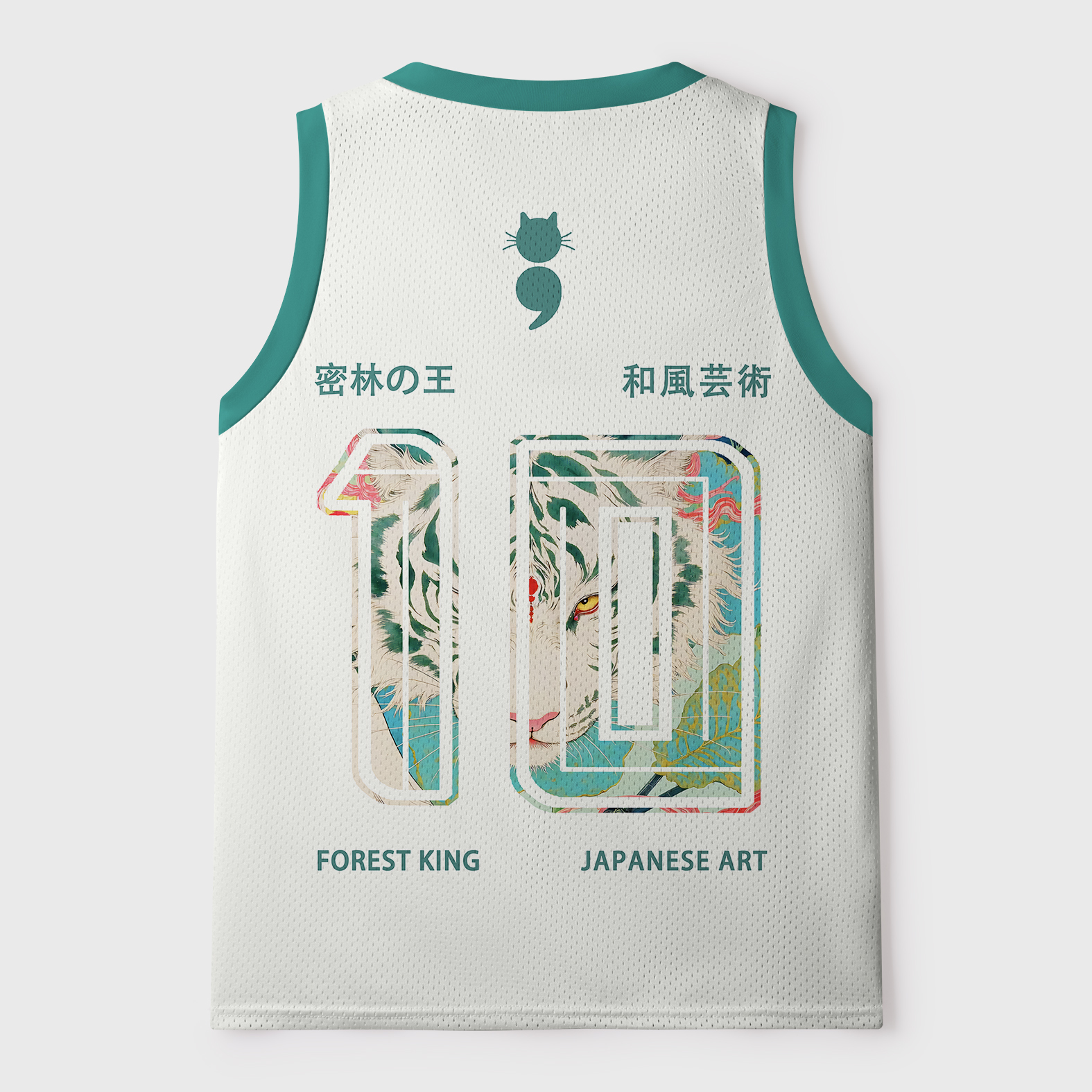 Tokyo-Tiger Guardian Tiger Of The Grove Mesh Tank Top