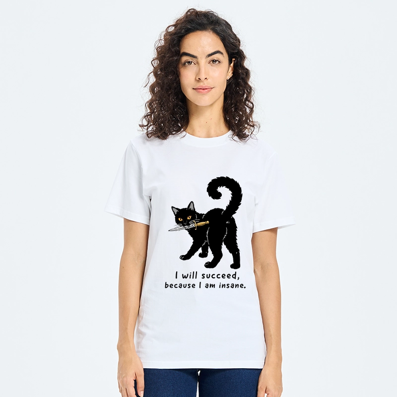 Tokyo-Tiger Brave Black Cat Wild Success Vibe Classic T-Shirt
