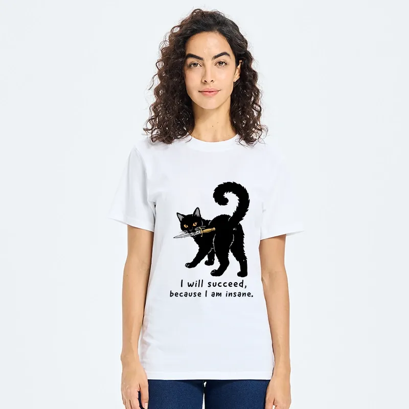 Tokyo-Tiger Brave Black Cat Wild Success Vibe Classic T-Shirt