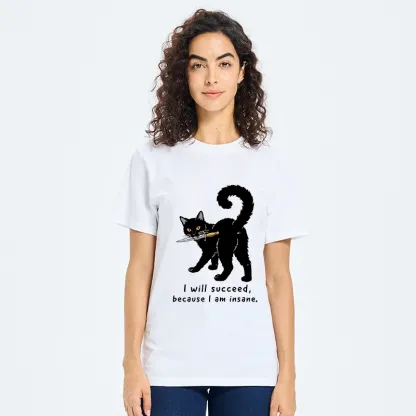 Tokyo-Tiger Brave Black Cat Wild Success Vibe Classic T-Shirt