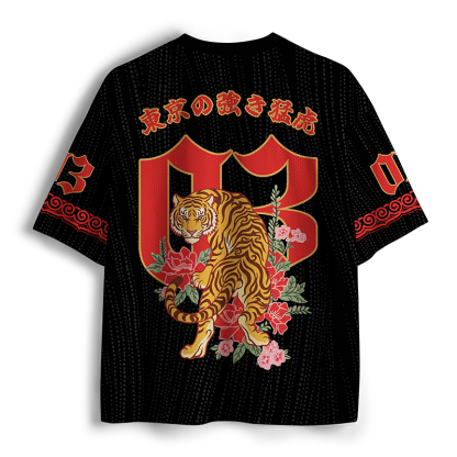 Tokyo-Tiger Strong Tokyo Tiger Mesh Jersey