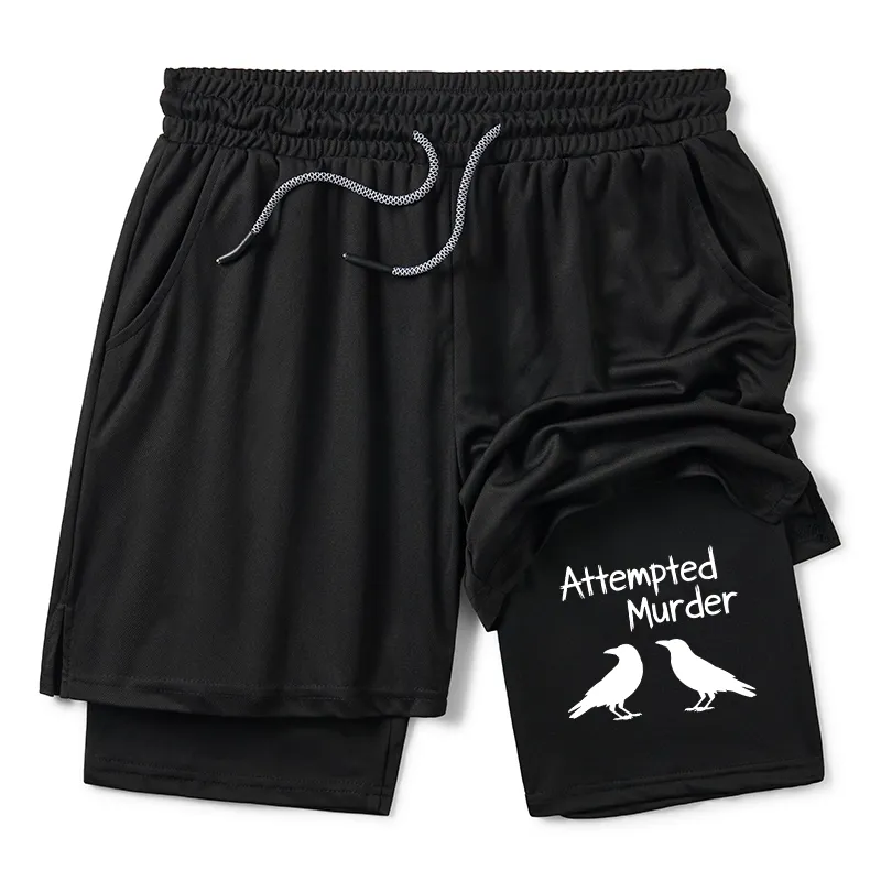 Tokyo-Tiger Two Crows Attempted Murder Joke Training Shorts Sale