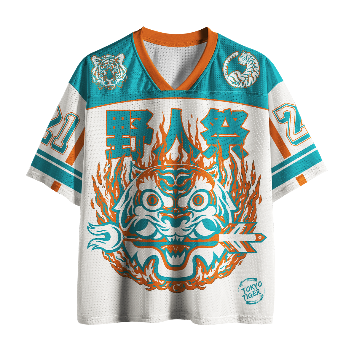 Tokyo-Tiger Wild Festival Tokyo Tiger Mesh Jersey