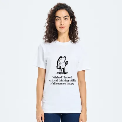 Tokyo-Tiger Skate Frog Deep Thought Funny Meme Classic T-Shirt
