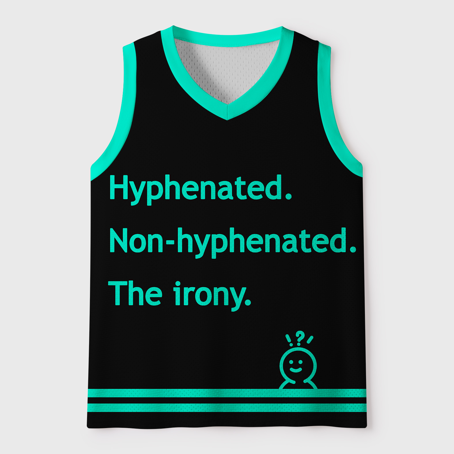 Tokyo-Tiger Hyphenated Funny Mesh Tank Top