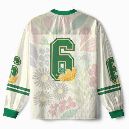 Tokyo-Tiger Tropical Toucan Paneled Long Sleeve Jersey