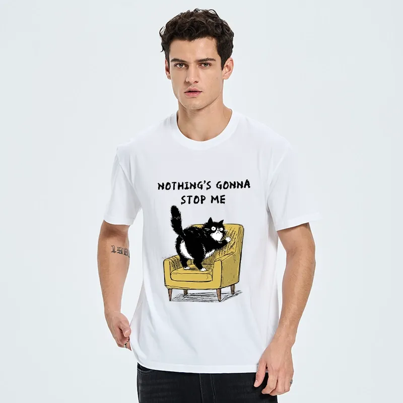 Tokyo-Tiger Sassy Cat Scratch Sofa Relatable Print Classic T-Shirt