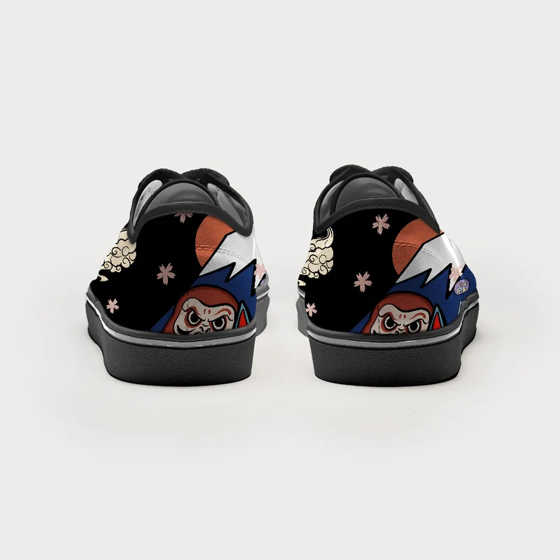 Tokyo-Tiger Traditional Japanese Elements Canvas Shoes