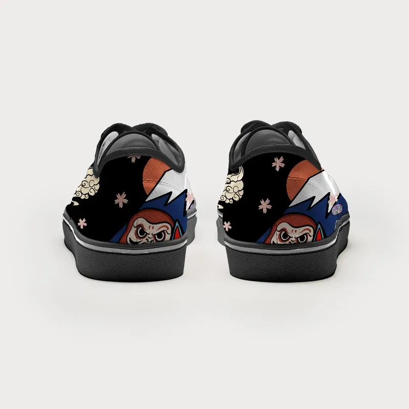 Tokyo-Tiger Traditional Japanese Elements Canvas Shoes