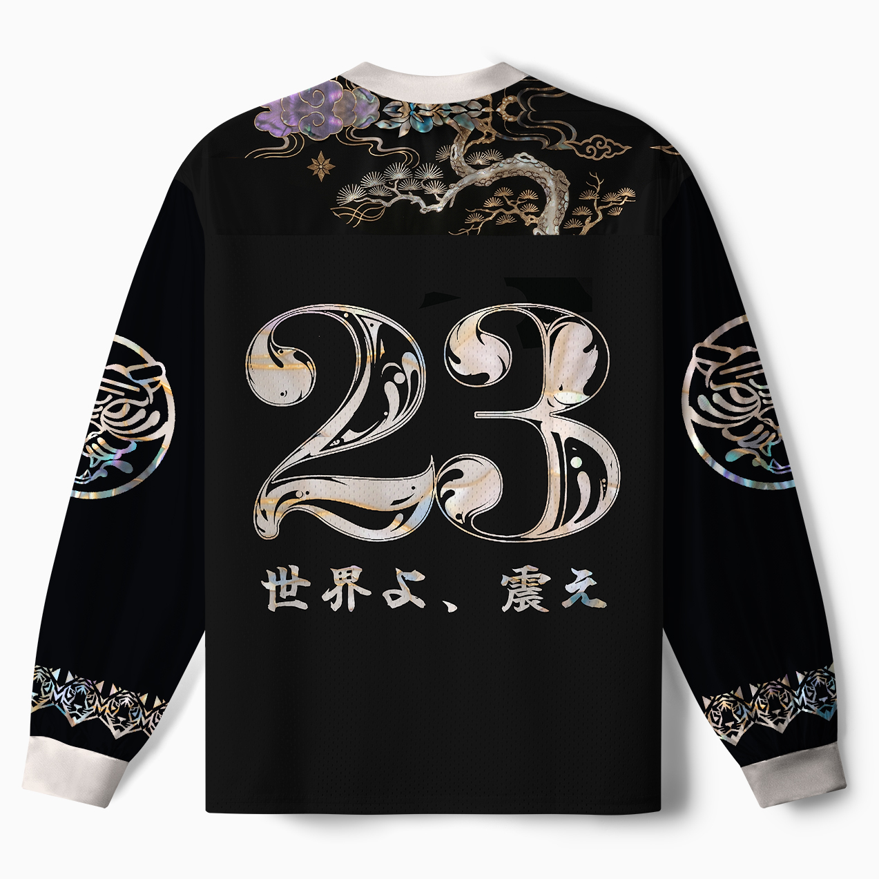 Tokyo-Tiger Celestial Tiger Rising Paneled Long Sleeve Jersey