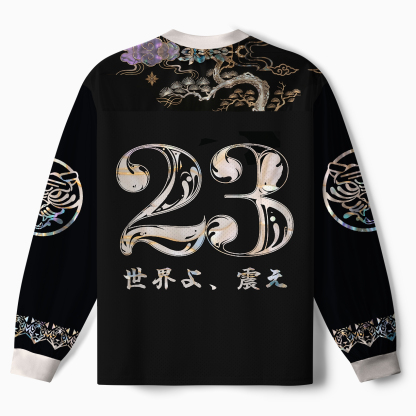 Tokyo-Tiger Celestial Tiger Rising Paneled Long Sleeve Jersey