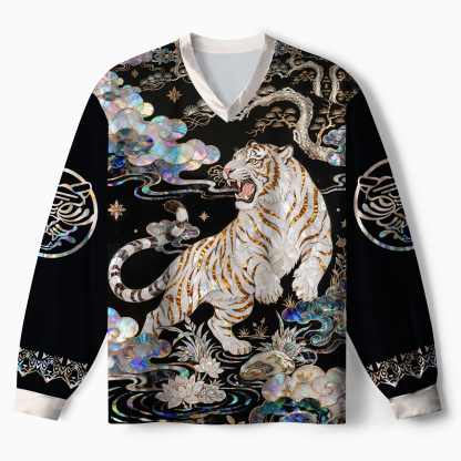 Tokyo-Tiger Celestial Tiger Rising Paneled Long Sleeve Jersey