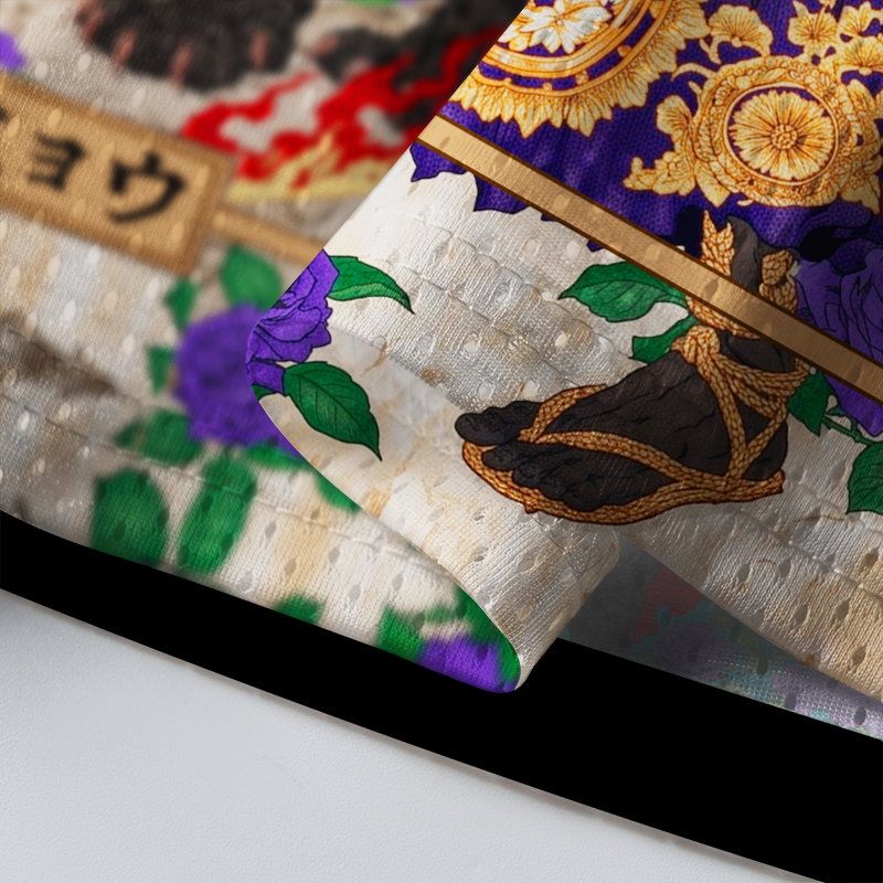 Tokyo-Tiger Black Panther And The Cursed Samurai Mesh Jersey