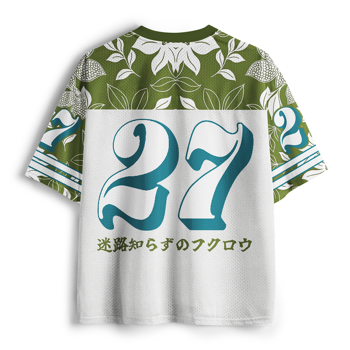Tokyo-Tiger Lost-Never Wise Floral Owl Mesh Jersey