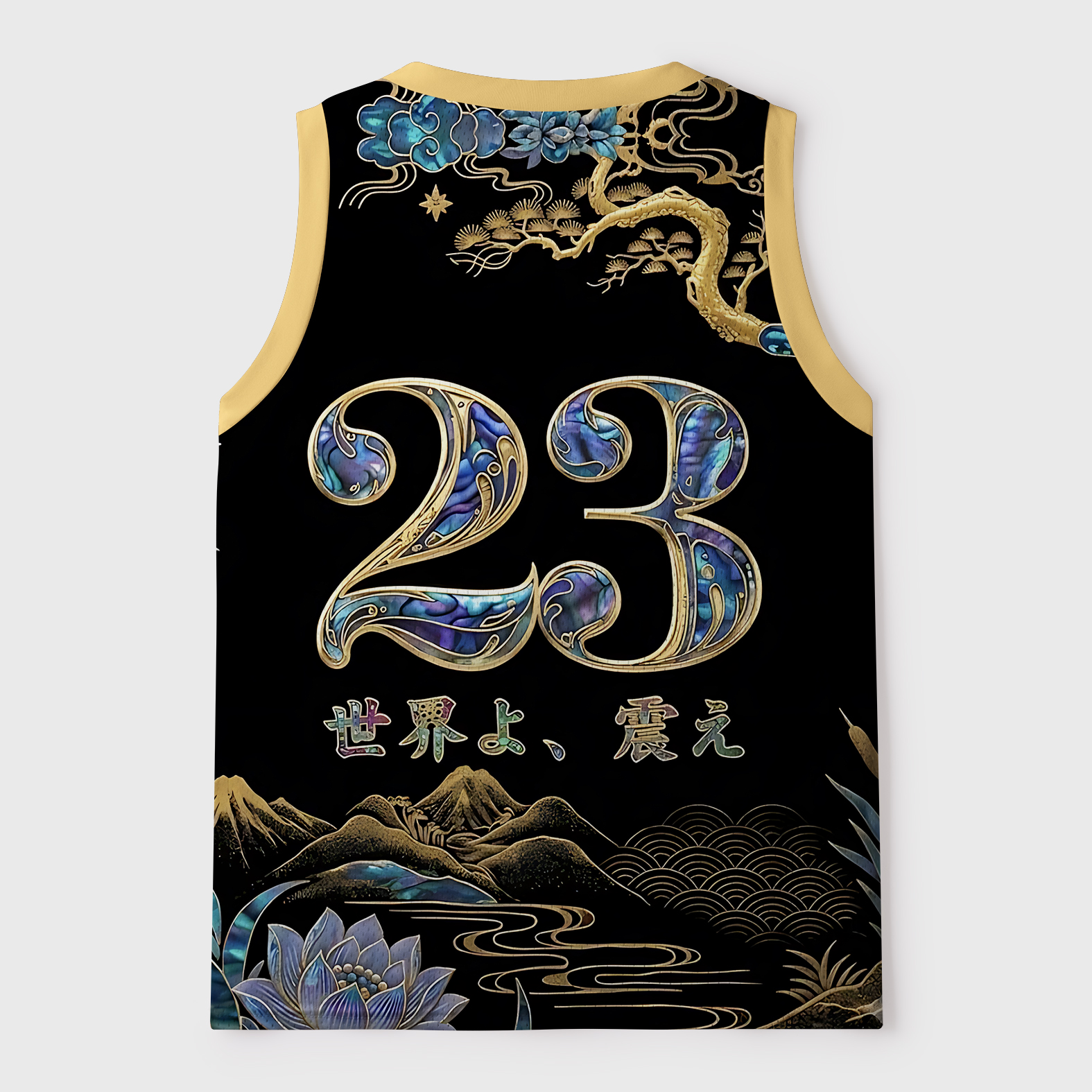 Tokyo-Tiger Roaring Lion Of The Orient Mesh Tank Top